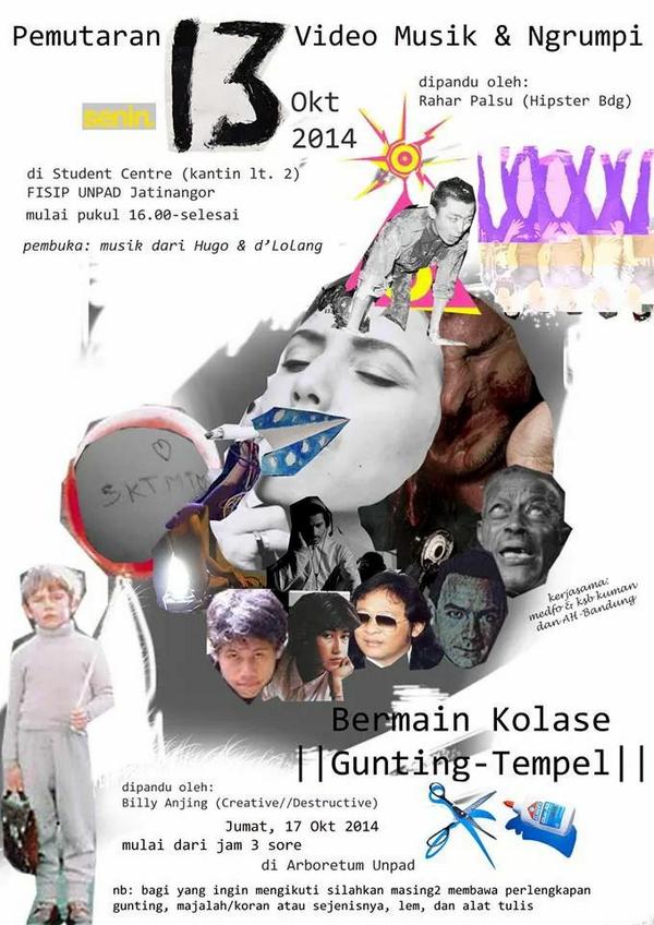 ksbhuman's tweet photo. tertarik: senin bsk ada nonton musik &amp; jumatnya ada kolase cc: @antropunpad2013 @antropunpad2012 @antropunpad2011 http://t.co/qEsMaWrgXF