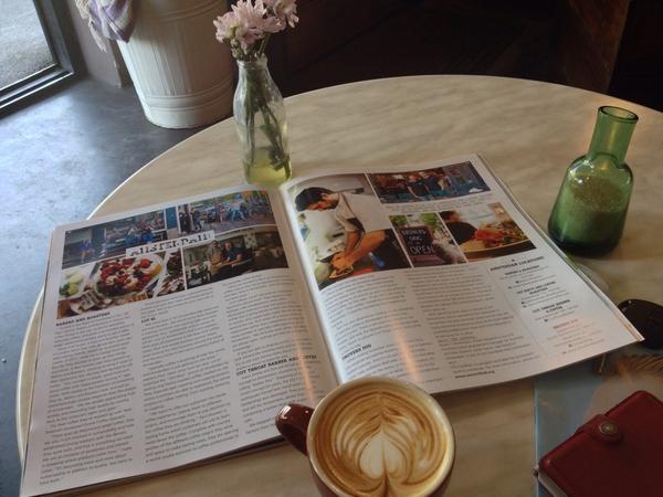 SwellingtonsNL's tweet photo. Sunday: triple-double latte &amp; oz/kiwi flavored Amsterdam wrap-up in @CafeCultureMag cc @LotSixtyOne @DroversDog1 http://t.co/navZP5UWQB
