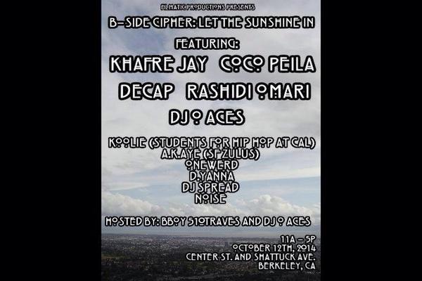 d_yannaofficial's tweet photo. Rockin at #BSideCipher this afternoon! Hot lineup including my fam @COCOPEILA + @rashidi_omari- I hit the stage at 2p http://t.co/oZVH3lDnpn