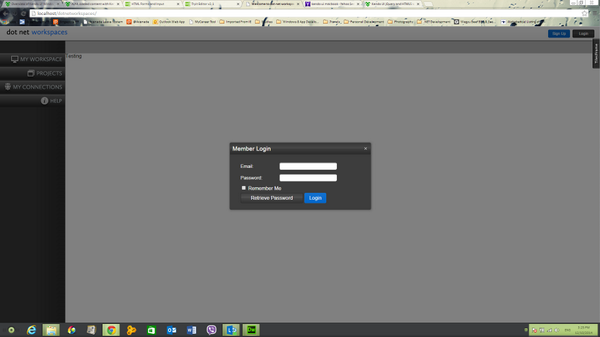 TheN3rdSquad's tweet image. Using @KendoUI to build your Login Screen is so easy. #CrossPlatformDev #DotNetWorkspaces