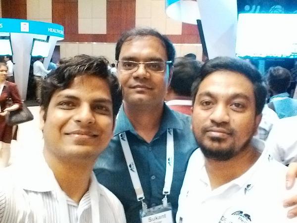 vikasraidhan's tweet image. #pegadevcon With UX team.