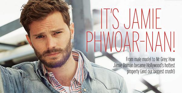 He’s about to bring Christian Grey to life. Is it any wonder we’re falling for Jamie Dornan? bit.ly/ZVimXD