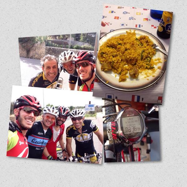 JeromofullGas's tweet photo. Gran entreno con el CAPO..@kimforteza @THEJAMONERO @perakoo @CyclingMeCenter VIVA EL MONTAN BAY!!! http://t.co/ubYN0sFE5V