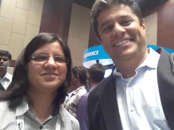 Rekha29R's tweet image. Selfie with Kerim :-) @pegakerim  #pegadevcon