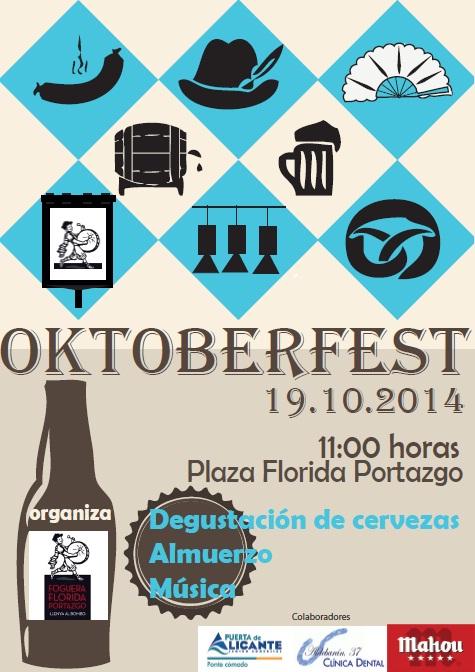 Amigos!! El próximo domingo, 19 de octubre celebramos la fiesta OKTOBERFEST. No podéis faltar! 
#oktoberenportazgo