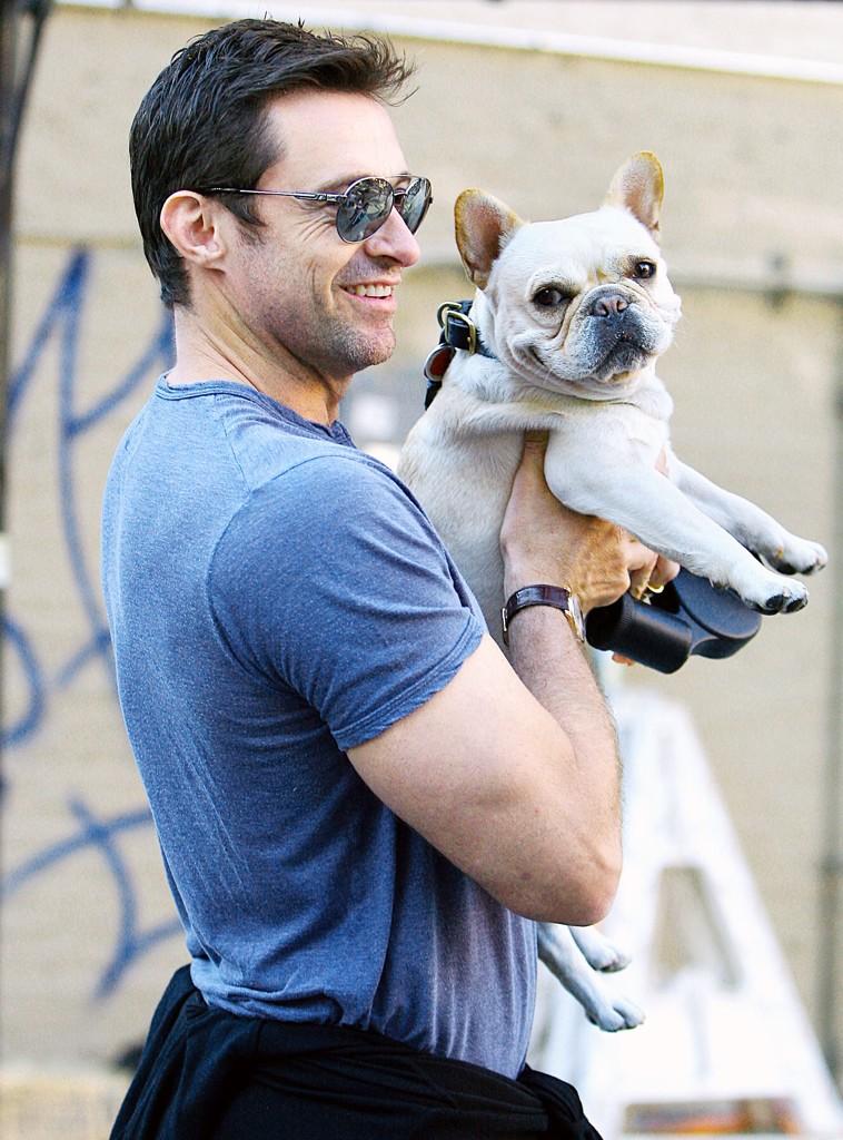 Happy birthday u fucking loser!!!!! heres hugh jackman holding me 
