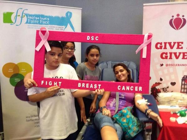 That was yesterday at Vox Cinemas.
Meet us today starting 4pm and let's fight breast cancer. See you people!