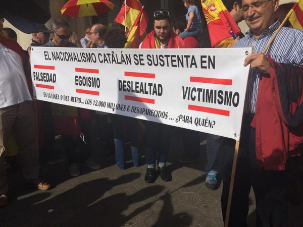 Moviment cívic 12-O, Societat civil catalana y España y catalanes convocan manifestación por la unidad de España el 12 octubre a las 11 en Paseo de Gracia en Barcelona BzvLxLbCYAAKOzL