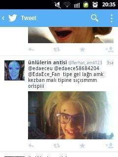 Sonradan görsemde azına sıçim beyinsiz mal Eda'ma ne diyo 😡😡😡😡 <a href="/edaeceu/">Eda Ece</a>