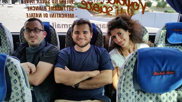 CyprusYouthCoun's tweet photo. Still on the #way2Rome but at least making new friends. #Youthconf @kaddison_ @SDinDeutschland http://t.co/y7B0h2pJ7c