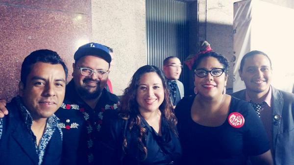 NancyCamarena's tweet photo. @lasantacecilia #LatinosDeHoy #LatinosDeHoyAwards #LDH14 #lasantacecilia http://t.co/fscd3kdS83