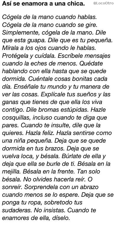 LocoOtro's tweet photo. Así se enamora a una chica: http://t.co/cR9a9lPc4W