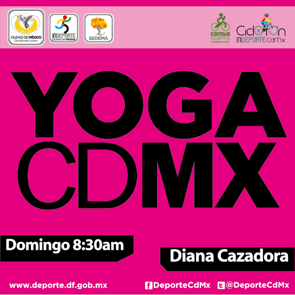 Hoy 8:30am #YOGACDMX <a href="/ManceraConecta/">Mancera Conecta</a>  <a href="/indeporte/">In Deporte</a> @rosaicela_CDMX <a href="/excelsior/">Excélsior</a> @RocioB_CDMX @LunanandaYoga