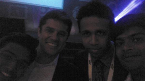bhargavn's tweet image. With kerim #pegadevcon