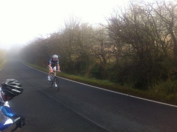 Big Arthur silver in today's Hill Climb Champs.