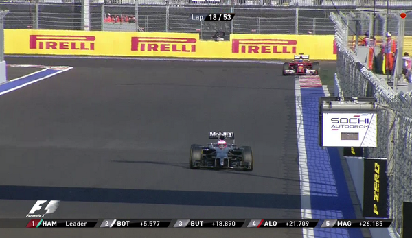 SkySportsF1's tweet photo. Message to Bottas: "Everything's looking great." He's currently in P2. http://t.co/flZSXMY8VX #SkyF1 #RussianGP http://t.co/xwVcKFVagc