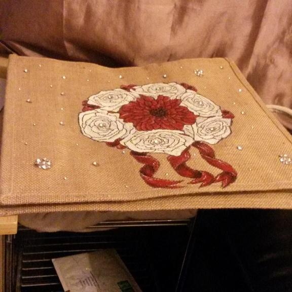 CustomPrincess's tweet image. Bouquet bag