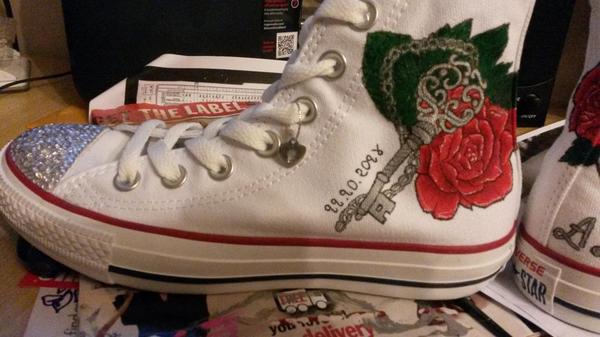 CustomPrincess's tweet image. Converses done👟