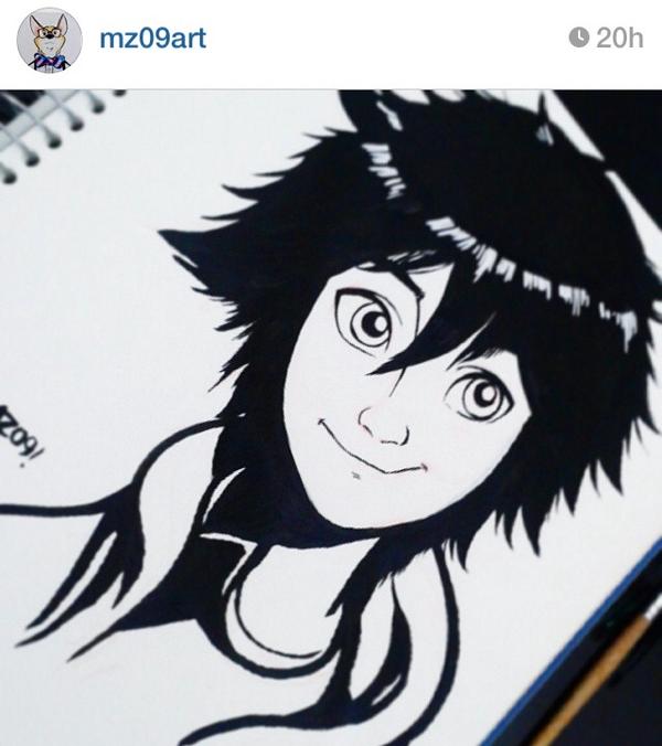 ライアン On Twitter The Fan Art For Bighero6 Is So Insanely Good 