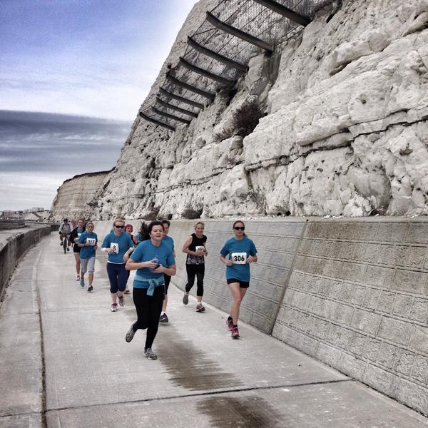 Great time in #Brighton today watching all those great girls running the <a href="/riseuk/">RISE</a> 8k run
