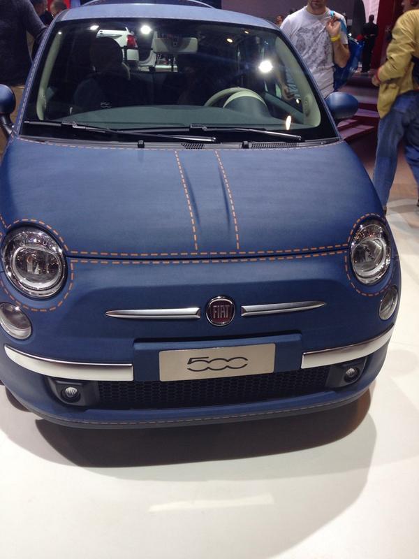haljed's tweet image. Stylish @fiat500 jeans