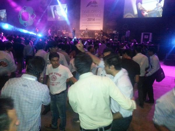 sundeepdev's tweet image. Party in full swing #pegadevcon