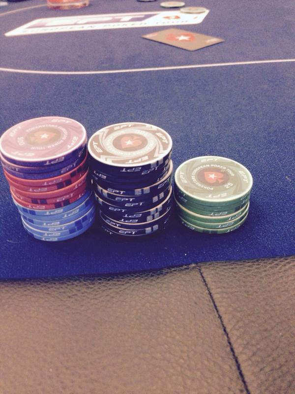 AndoniLarrabe's tweet photo. Despues de bustear rápido el UKIPT con muchas ganas en el EPT. Segundo break: 39k. Suerte al resto de spaniards! http://t.co/AmnOWpwl6G