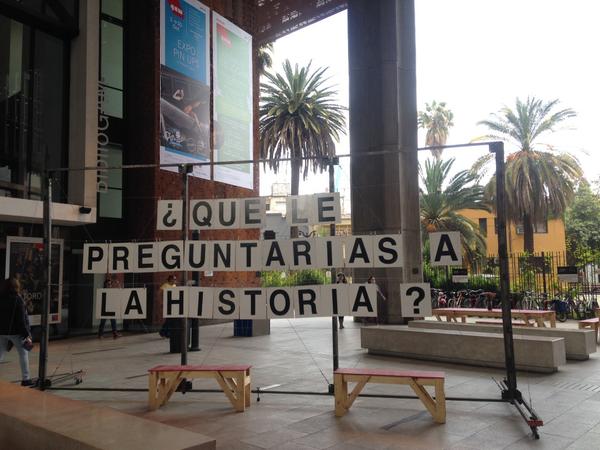 Hoy 12 de octubre. Último día de <a href="/comedorengam/">Comedor</a> nos preguntamos ¿Que le preguntarías a la historia?  #proyectopregunta