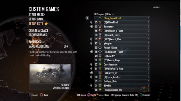 ObeyEquah's tweet photo. Welcome to my open lobby guys :) add obey_equahlized on ps3 if u wanna be apart http://t.co/uQivs5TbxC