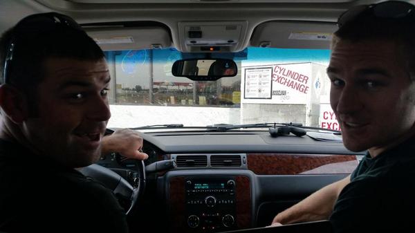 Roboflight's tweet image. Road trip to Des Moines for a week of customer meetings!