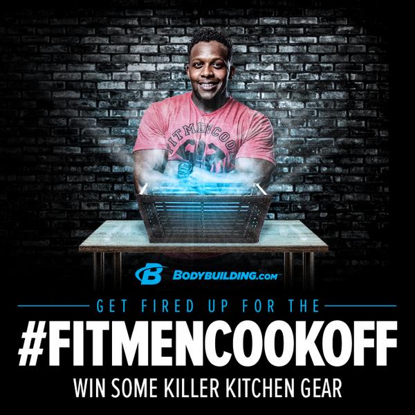 Bodybuildingcom's tweet photo. RETWEET &amp; enter the #FITMENCOOKOFF #recipe challenge NOW! @FitMenCook
http://t.co/lie4SwtZdM http://t.co/psq6OXfag4