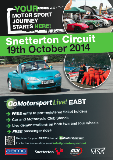 ChelmsfordMC's tweet photo. Come &amp; see us at @gomotorsport Live! East next Sun 19th at Snetterton. FREE tickets at http://t.co/fL4upbFnDD http://t.co/PDAl0m2Bow