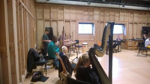 Was a wonderful busy day yesterday at Aldeburgh music school workshop.