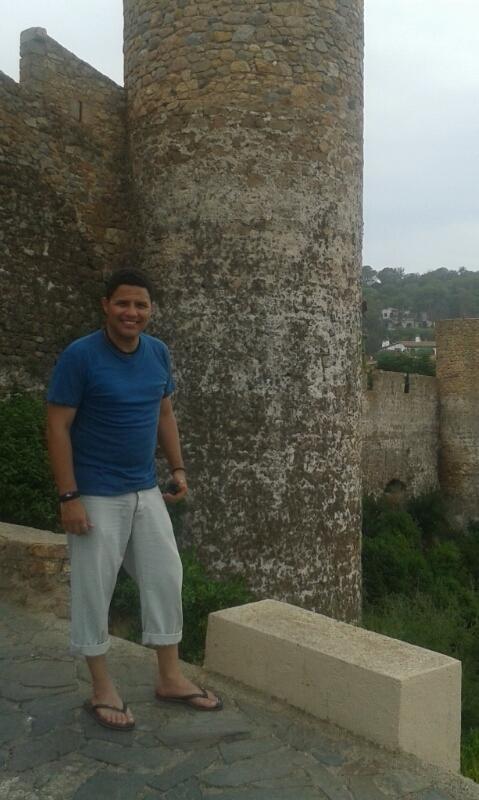 Castillo Medieval, en Tossa de mar...Barcelona, España 2014