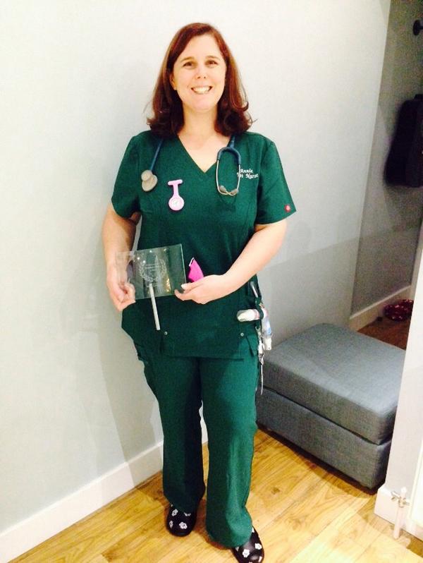 _cartwright's tweet image. My wife has won best vet nurse of the year beating off 300 entrants. So proud of her.