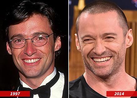 Happy Birthday Hugh Jackman!! 1997 to 2014 do you think he has aged? Good genes or good docs? Picture via TMZ. 