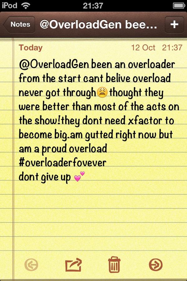 bamfanbam's tweet photo. @OverloadGen #AlwaysProudOfOverloadGeneration http://t.co/m8G2w6Jcrz