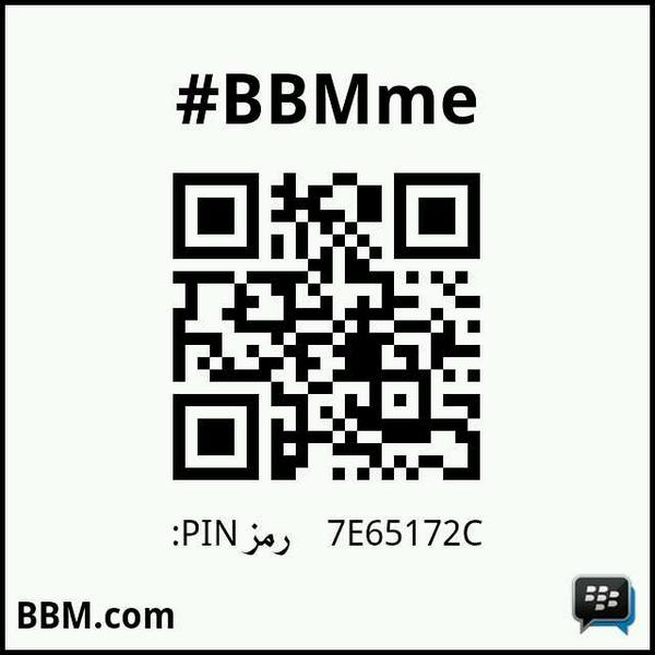 #BBMme PIN: 7E65172C
pin.bbm.com/7E65172C