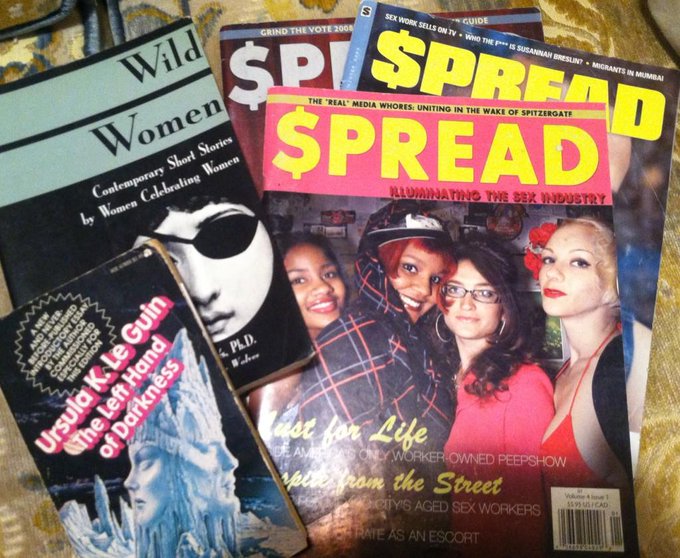 I found the best book store in Brooklyn! Better Read Than Dead! I got ALL these for $15. 867 Broadway