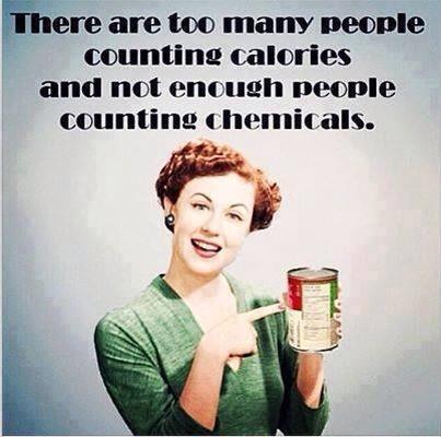 AddisonField's tweet image. Care as much about chemicals in your diet as you do calories!