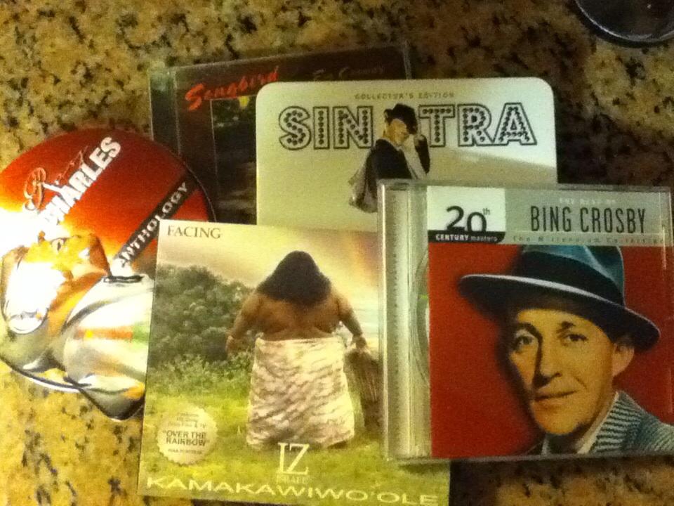   (o O)     *¨* .   I got Frank, Bing, Ray Charles, IZ & Eva Cassidy! Happy Birthday to me! 