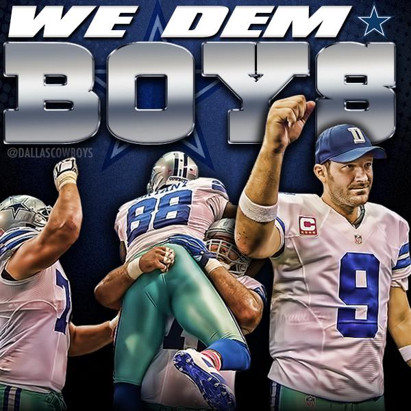 dallascowboys's tweet image. #WeDemBoyz