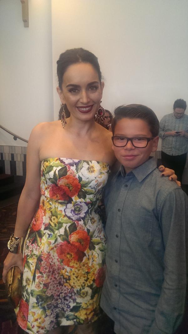 EmilBouffard's tweet photo. #BookOfLife Thank you @ADELAREGUERA #SkeletonCarmen for the picture! http://t.co/devyXZ8oQw