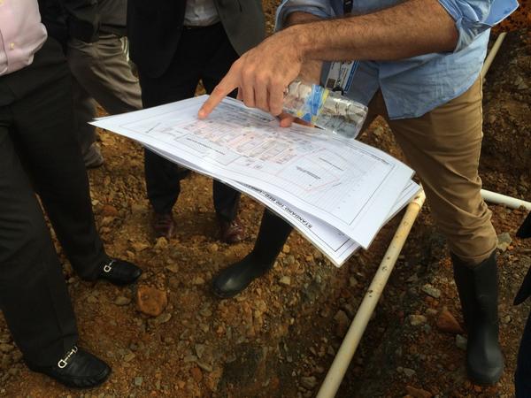 DrMilaRosenthal's tweet photo. Construction 200-bed #EbolaResponse center in #Liberia. Complex logistics: fumigation, waste, biohazards. http://t.co/NJ2iK6ZWYZ