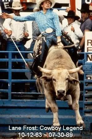 Happy 51st Birthday to the man, the Legend, the GOAT, & my life long idol, Lane Frost. Forever the greatest. 