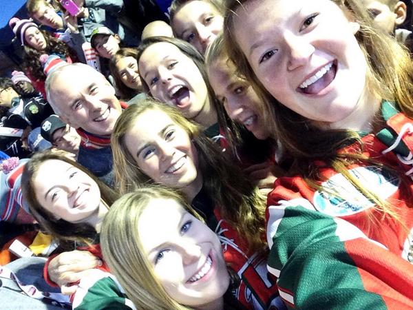 kayliedennis's tweet photo. Selfies with @RonMacLeanCBC #HometownHockey http://t.co/RSUnyDzlha