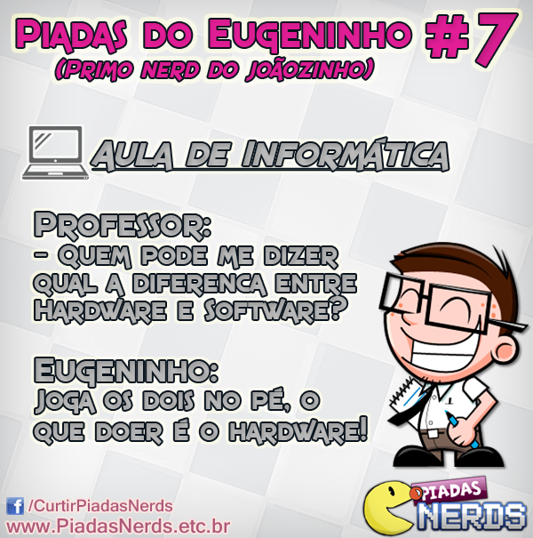 PIADAS NERDS: AS MELHORES PIADAS DE INFORMÁTICA - Dois Pontos