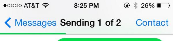 ZulemaMarlet's tweet photo. How much this sucks it can't send&amp;i only have one bar! No One get @ATT http://t.co/pkhjIXsn5S