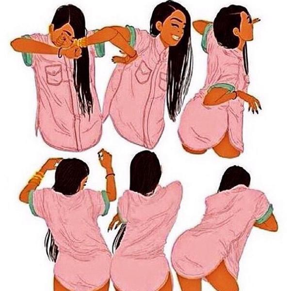 _killakyy's tweet image. bust my shmoney dance now she on my dick 💃