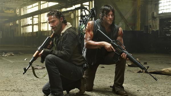 Variety's tweet photo. #TheWalkingDead Season 5 Premiere Recap: 'No Sanctuary' for Rick and the Survivors http://t.co/Jb4uoAwglu (SPOILERS) http://t.co/6cZVRBx9JU
